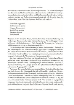 Image of the Page - 493 - in Die italienische Literatur in Österreich - Von den Anfängen bis 1797, Volume I
