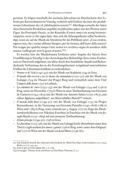 Image of the Page - 497 - in Die italienische Literatur in Österreich - Von den Anfängen bis 1797, Volume I