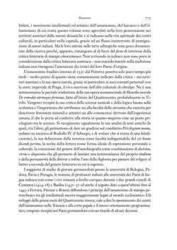 Image of the Page - 715 - in Die italienische Literatur in Österreich - Von den Anfängen bis 1797, Volume I