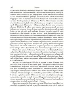 Image of the Page - 716 - in Die italienische Literatur in Österreich - Von den Anfängen bis 1797, Volume I