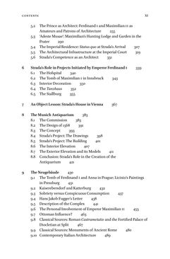 Image of the Page - XI - in Jacopo Strada and Cultural Patronage at the Imperial Court - The Antique as Innovation, Volume 1