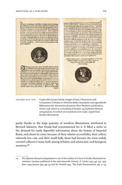 Image of the Page - 731 - in Jacopo Strada and Cultural Patronage at the Imperial Court - The Antique as Innovation, Volume 2