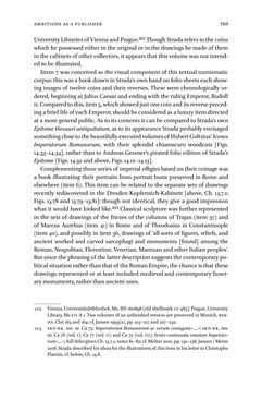 Image of the Page - 769 - in Jacopo Strada and Cultural Patronage at the Imperial Court - The Antique as Innovation, Volume 2