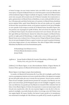 Image of the Page - 878 - in Jacopo Strada and Cultural Patronage at the Imperial Court - The Antique as Innovation, Volume 2