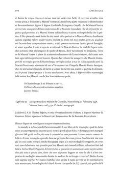 Bild der Seite - 878 - in Jacopo Strada and Cultural Patronage at the Imperial Court - The Antique as Innovation, Band 2
