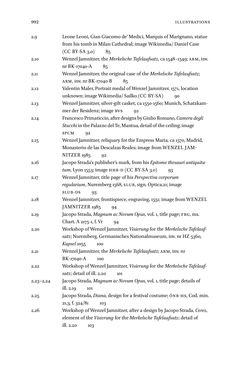 Image of the Page - 992 - in Jacopo Strada and Cultural Patronage at the Imperial Court - The Antique as Innovation, Volume 2