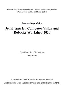 Bild der Seite - (000003) - in Joint Austrian Computer Vision and Robotics Workshop 2020