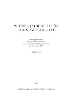 Image of the Page - (000003) - in Wiener Jahrbuch für Kunstgeschichte, Volume LIX