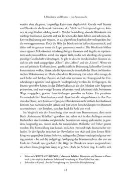Image of the Page - 18 - in Josephinische Mandarine - Bürokratie und Beamte in Österreich