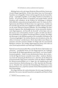 Image of the Page - 48 - in Josephinische Mandarine - Bürokratie und Beamte in Österreich