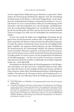 Image of the Page - 49 - in Josephinische Mandarine - Bürokratie und Beamte in Österreich