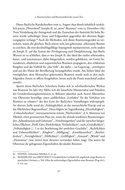 Image of the Page - 57 - in Josephinische Mandarine - Bürokratie und Beamte in Österreich