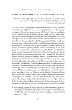 Image of the Page - 60 - in Josephinische Mandarine - Bürokratie und Beamte in Österreich