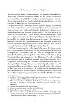 Image of the Page - 61 - in Josephinische Mandarine - Bürokratie und Beamte in Österreich