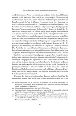 Image of the Page - 62 - in Josephinische Mandarine - Bürokratie und Beamte in Österreich