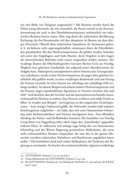 Image of the Page - 64 - in Josephinische Mandarine - Bürokratie und Beamte in Österreich