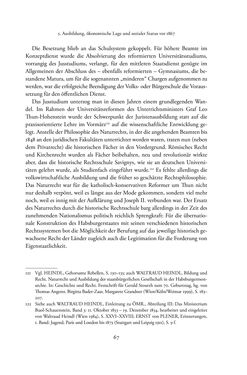 Image of the Page - 67 - in Josephinische Mandarine - Bürokratie und Beamte in Österreich