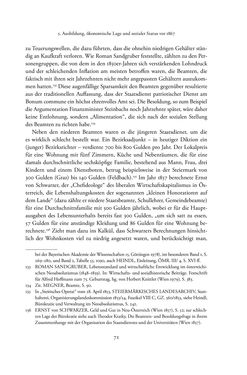 Image of the Page - 71 - in Josephinische Mandarine - Bürokratie und Beamte in Österreich