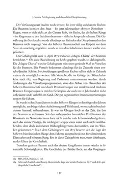 Image of the Page - 137 - in Josephinische Mandarine - Bürokratie und Beamte in Österreich