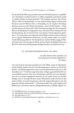 Image of the Page - 160 - in Josephinische Mandarine - Bürokratie und Beamte in Österreich