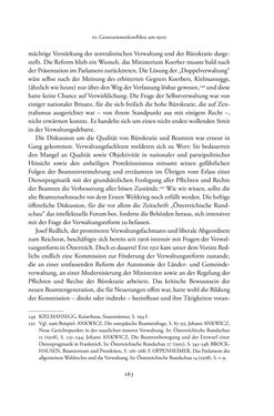 Image of the Page - 163 - in Josephinische Mandarine - Bürokratie und Beamte in Österreich