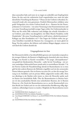 Bild der Seite - 180 - in Josephinische Mandarine - Bürokratie und Beamte in Österreich