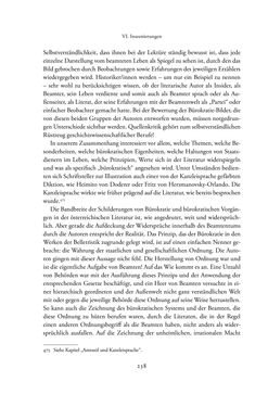 Image of the Page - 238 - in Josephinische Mandarine - Bürokratie und Beamte in Österreich