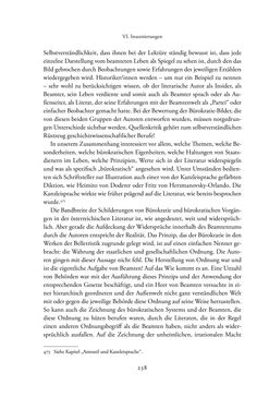 Image of the Page - 238 - in Josephinische Mandarine - Bürokratie und Beamte in Österreich