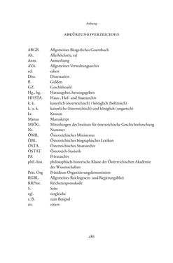 Image of the Page - 286 - in Josephinische Mandarine - Bürokratie und Beamte in Österreich