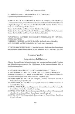 Bild der Seite - 291 - in Josephinische Mandarine - Bürokratie und Beamte in Österreich