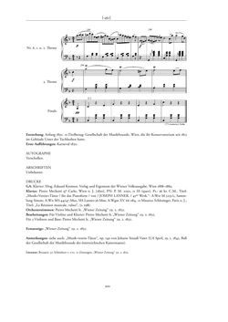 Image of the Page - 201 - in Joseph Lanner - Chronologisch-thematisches Werkverzeichnis
