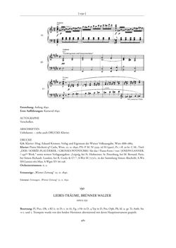 Image of the Page - 461 - in Joseph Lanner - Chronologisch-thematisches Werkverzeichnis