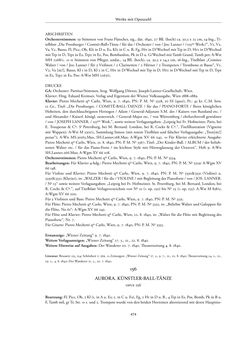 Image of the Page - 474 - in Joseph Lanner - Chronologisch-thematisches Werkverzeichnis