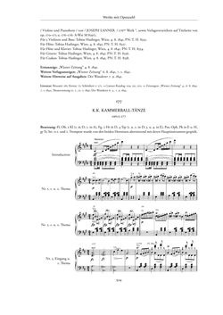 Image of the Page - 524 - in Joseph Lanner - Chronologisch-thematisches Werkverzeichnis