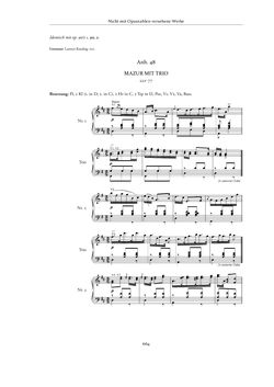 Image of the Page - 664 - in Joseph Lanner - Chronologisch-thematisches Werkverzeichnis