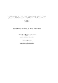 Bild der Seite - (000747) - in Joseph Lanner - Chronologisch-thematisches Werkverzeichnis