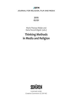 Image of the Page - (000003) - in JRFM - Journal Religion Film Media, Volume 01/01