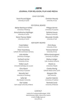 Bild der Seite - (000004) - in JRFM - Journal Religion Film Media, Band 02/01