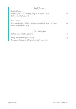 Bild der Seite - 8 - in JRFM - Journal Religion Film Media, Band 02/01