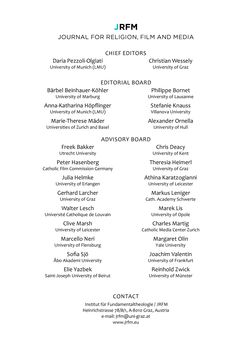 Image of the Page - (000004) - in JRFM - Journal Religion Film Media, Volume 03/01