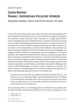 Image of the Page - 167 - in JRFM - Journal Religion Film Media, Volume 06/01