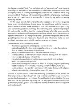 Image of the Page - 164 - in JRFM - Journal Religion Film Media, Volume 02/02