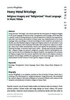 Image of the Page - 65 - in JRFM - Journal Religion Film Media, Volume 06/02