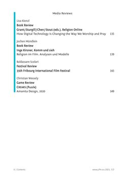 Image of the Page - 6 - in JRFM - Journal Religion Film Media, Volume 07/02