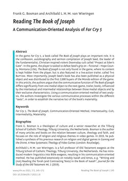 Image of the Page - 145 - in JRFM - Journal Religion Film Media, Volume 07/01