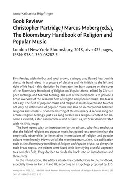 Bild der Seite - 193 - in JRFM - Journal Religion Film Media, Band 07/01