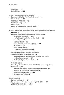Image of the Page - (000006) - in Sportfunktionäre und jüdische Differenz - Zwischen Anerkennung und Antisemitismus – Wien 1918 bis 1938