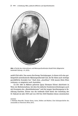 Image of the Page - 2 - in Sportfunktionäre und jüdische Differenz - Zwischen Anerkennung und Antisemitismus – Wien 1918 bis 1938