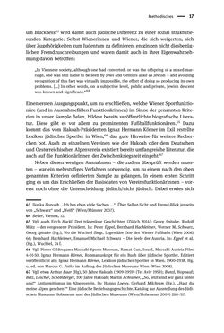 Bild der Seite - 17 - in Sportfunktionäre und jüdische Differenz - Zwischen Anerkennung und Antisemitismus – Wien 1918 bis 1938