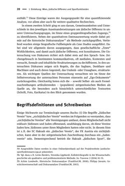 Image of the Page - 20 - in Sportfunktionäre und jüdische Differenz - Zwischen Anerkennung und Antisemitismus – Wien 1918 bis 1938